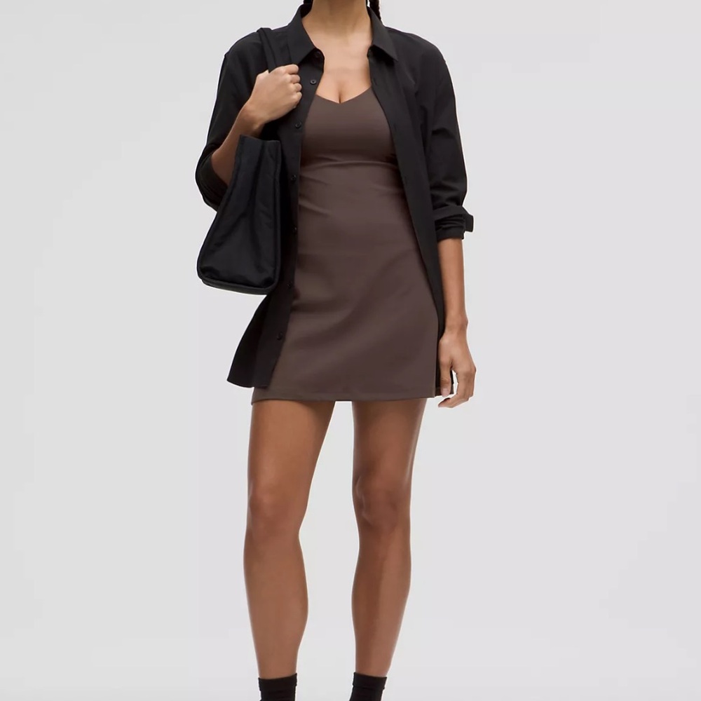 Brown Lululemon Align Dress